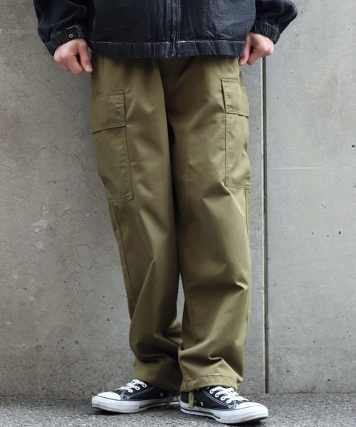 SITRY(シトリー)の「Relax easy cargo Pants/リラックス イージー ミリタリー カーゴ パンツ(カーゴパンツ・メンズ・ブラック/チャコールグレー/カーキ・M/L)」の6枚目の写真