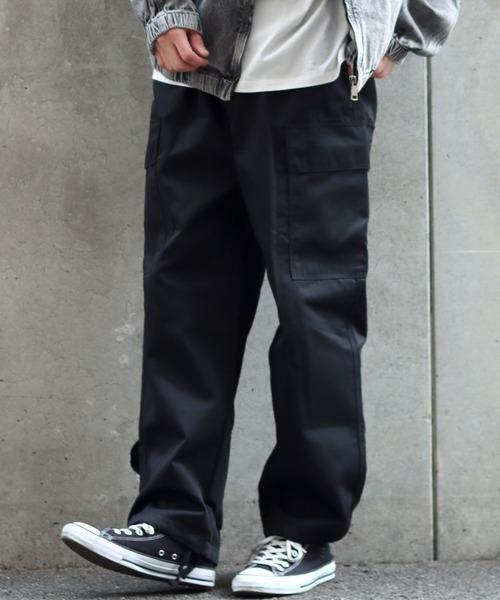 SITRY(シトリー)の「Relax easy cargo Pants/リラックス イージー ミリタリー カーゴ パンツ(カーゴパンツ・メンズ・ブラック/チャコールグレー/カーキ・M/L)」の13枚目の写真