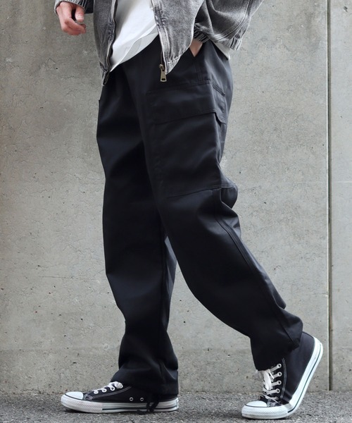 SITRY(シトリー)の「Relax easy cargo Pants/リラックス イージー ミリタリー カーゴ パンツ(カーゴパンツ・メンズ・ブラック/チャコールグレー/カーキ・M/L)」の8枚目の写真