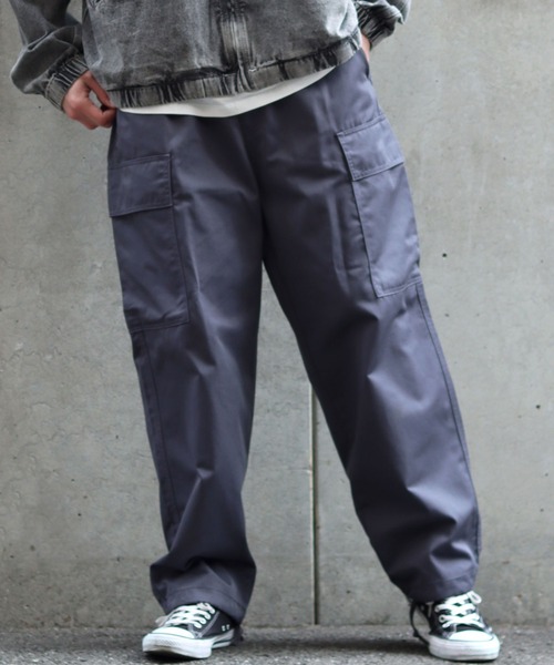 SITRY(シトリー)の「Relax easy cargo Pants/リラックス イージー ミリタリー カーゴ パンツ(カーゴパンツ・メンズ・ブラック/チャコールグレー/カーキ・M/L)」の10枚目の写真