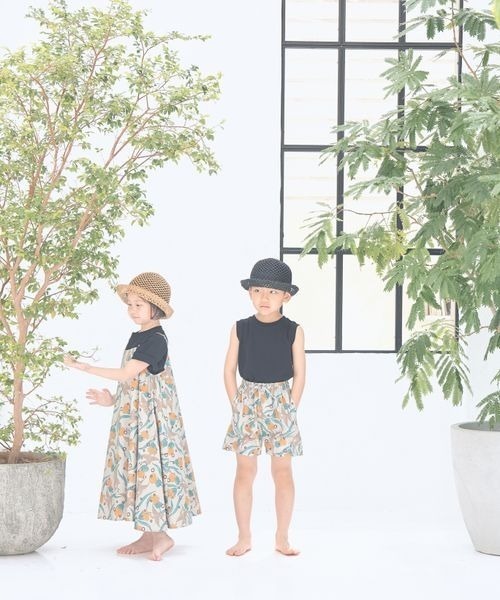 LOWRYS FARM（ローリーズファーム）の「ＵＳＡロングタンク＊　177852（タンクトップ・キッズ・ホワイト/ブラック/グリーン/ピンク・140cm/150cm/110cm/130cm/120cm）」の20枚目の写真