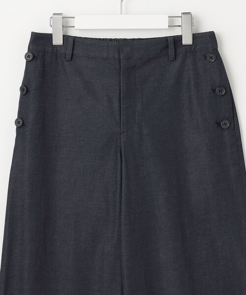 J.PRESS Ladies(J.プレス レディス)の「【洗える・吸水速乾】コットン麻シェルドライ ワイド パンツ(その他パンツ・レディース・アイボリー系/カーキ系/ネイビー系・S/XXS/XS)」の6枚目の写真