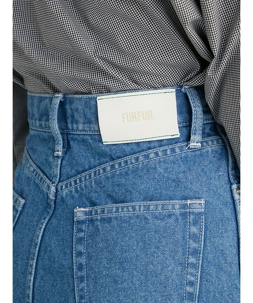 FURFUR（ファーファー）の「デニムミニスカート（デニムスカート・レディース・ブラック/サックスブルー/ピンク・FREE）」の13枚目の写真