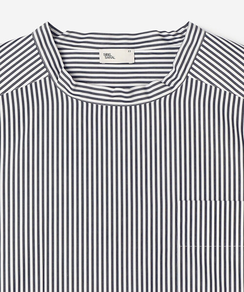 Bshop（ビショップ）の「SIBEL SARAL | ノースリーブ シャツワンピース WOMEN（ワンピース・レディース・ブルー系その他5・XS）」の2枚目の写真