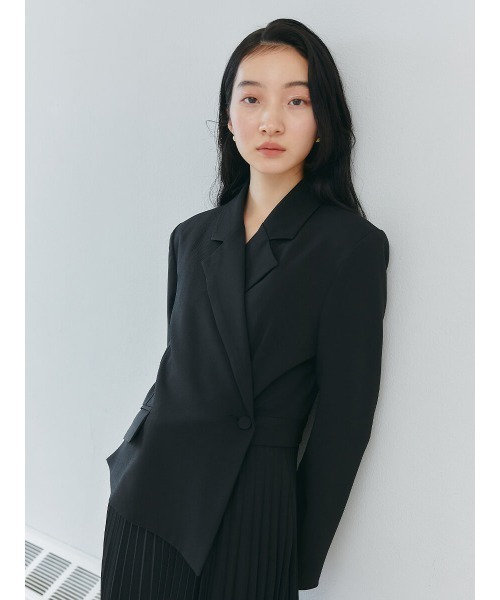 Ayla（アイラ）の「jacket rap pleats dress（ドレス）」 - WEAR