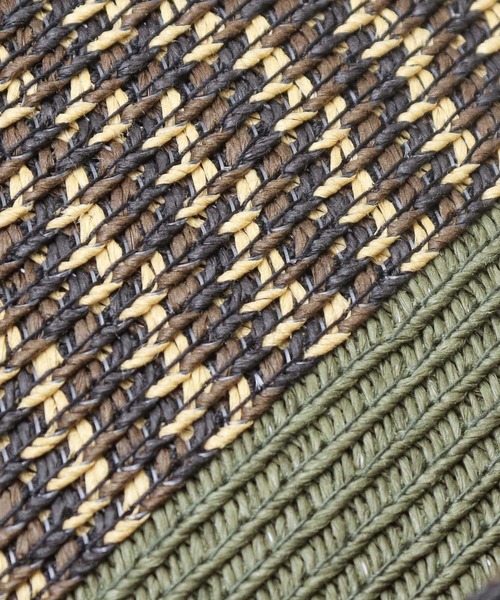 Basiquenti（ベーシックエンティ）の「モザイクブレード ペーパー ポークパイハット（ハット・メンズ・ブラック/ブラウン/ダークブラウン・FREE）」の16枚目の写真