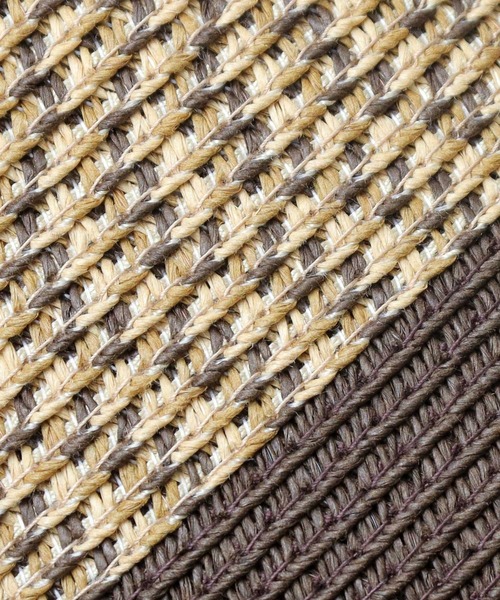 Basiquenti（ベーシックエンティ）の「モザイクブレード ペーパー ポークパイハット（ハット・メンズ・ブラック/ブラウン/ダークブラウン・FREE）」の17枚目の写真