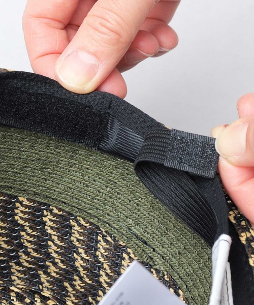 Basiquenti（ベーシックエンティ）の「モザイクブレード ペーパー ポークパイハット（ハット・メンズ・ブラック/ブラウン/ダークブラウン・FREE）」の19枚目の写真