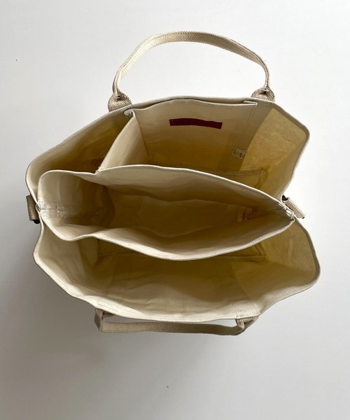 CANAL JEAN(キャナルジーン)の「DULTON WORKER BAG ワーカーバッグ/H20-0285(トートバッグ・レディース・オリーブ/ナチュラル/キャメル・ONE SIZE)」の7枚目の写真