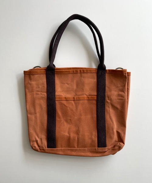 CANAL JEAN(キャナルジーン)の「DULTON WORKER BAG ワーカーバッグ/H20-0285(トートバッグ・レディース・オリーブ/ナチュラル/キャメル・ONE SIZE)」の10枚目の写真