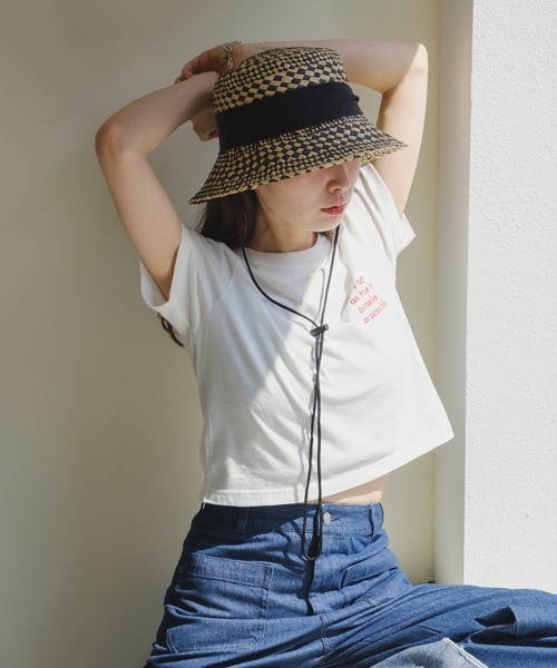 halo commodity（ハロ　コモディティー）の「【halo commodity】Plateau Hat（ハット・レディース・ブラック/グレー・FREE）」の6枚目の写真