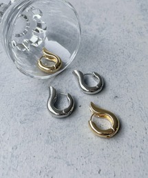 cheriella | 【cheriella】オメガシルエットピアス(ピアス（両耳用）)