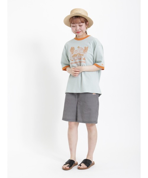 Samansa Mos2（サマンサ モスモス）の「【KELTY×SamansaMos2】シカプリントTシャツ（Tシャツ/カットソー・レディース・ミント/クリーム・ﾌﾘ-）」の5枚目の写真