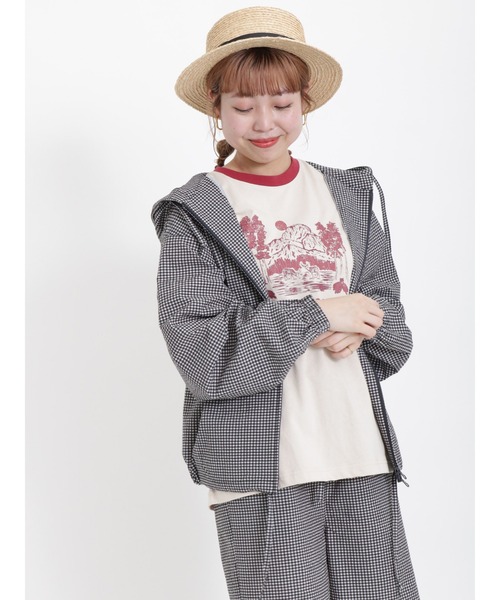 Samansa Mos2（サマンサ モスモス）の「【KELTY×SamansaMos2】シカプリントTシャツ（Tシャツ/カットソー・レディース・ミント/クリーム・ﾌﾘ-）」の14枚目の写真