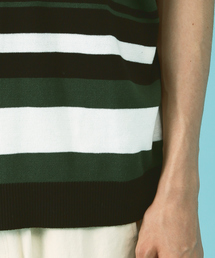 60s TOWN CRAFT BOARDER KNIT ボーダーニット 半袖 TOWNCRAFT（タウンクラフト）の「【TOWNCRAFT/タウンクラフト