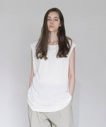 VOAAOV | 【VOAAOV】COTTON MODAL No Sleeve Top(Tシャツ/カットソー)