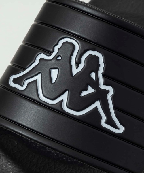 Kappa（カッパ）の「Kappa(カッパ)LOGO NOLES/サンダル/シャワーサンダル/ロゴ/フラット（サンダル・メンズ・レッド/オリーブ×ブラック/ホワイト×ブラック/ブラック×ホワイト・23/24/25/26/27/28）」の17枚目の写真