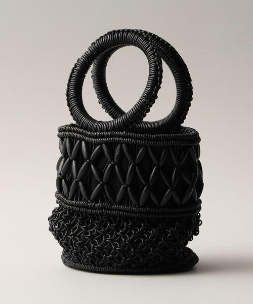 MAISON N.H PARIS（メゾンエヌアッシュパリ）の「＜MAISON N.H PARIS＞ KANPUR（ハンドバッグ・レディース・ブラック・FREE）」の4枚目の写真