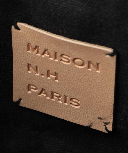 MAISON N.H PARIS（メゾンエヌアッシュパリ）の「＜MAISON N.H PARIS＞ KANPUR（ハンドバッグ・レディース・ブラック・FREE）」の8枚目の写真