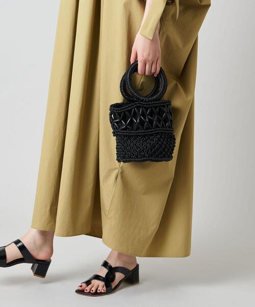 MAISON N.H PARIS（メゾンエヌアッシュパリ）の「＜MAISON N.H PARIS＞ KANPUR（ハンドバッグ・レディース・ブラック・FREE）」の10枚目の写真