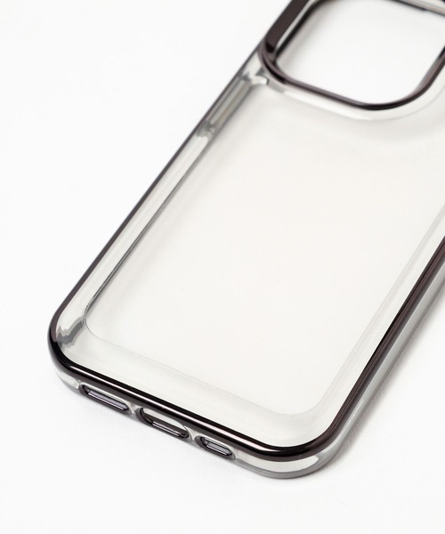 Me%(ミィパーセント)の「【iPhone14PRO対応】メタルフレームiPhoneケース(スマホケース/カバー・レディース・ブラック/グレー/イエロー・FREE)」の22枚目の写真