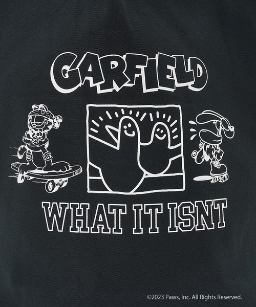 (What it isNt)ART BY MARKGONZALES(ワットイットイズント)の「(What it isNt)ART BY MARK GONZALES キャンバストートバッグ(トートバッグ・レディース・ホワイト/ブラック・FREE)」の8枚目の写真