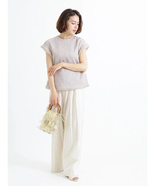 Te chichi(テチチ)の「フリンジミニショルダーバッグ(ハンドバッグ・レディース・シルバー/ゴールド/ブラック・F)」の6枚目の写真