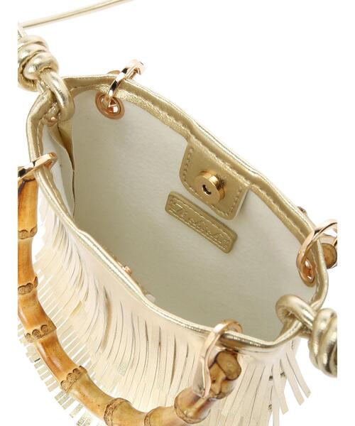 Te chichi(テチチ)の「フリンジミニショルダーバッグ(ハンドバッグ・レディース・シルバー/ゴールド/ブラック・F)」の18枚目の写真