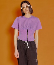 コルセットTシャツ【MAISON SPECIAL/メゾンスペシャル】