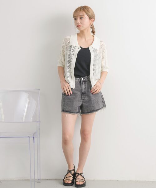 RETRO GIRL(レトロガール)の「アソートダメージデニムSPT(デニムパンツ・レディース・ライトブルー/ブラック/ブルー系その他5・MEDIUM/SMALL)」の4枚目の写真