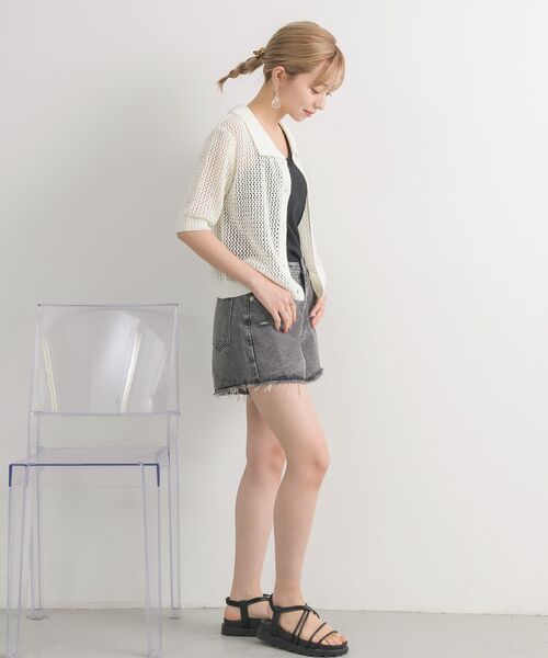 RETRO GIRL(レトロガール)の「アソートダメージデニムSPT(デニムパンツ・レディース・ライトブルー/ブラック/ブルー系その他5・MEDIUM/SMALL)」の6枚目の写真