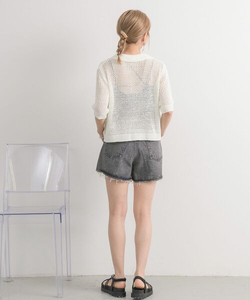 RETRO GIRL(レトロガール)の「アソートダメージデニムSPT(デニムパンツ・レディース・ライトブルー/ブラック/ブルー系その他5・MEDIUM/SMALL)」の7枚目の写真