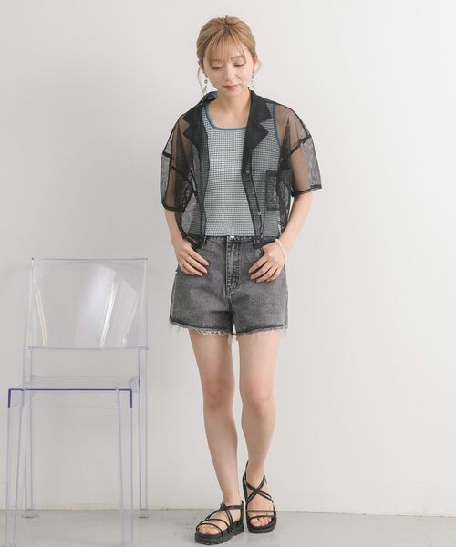 RETRO GIRL(レトロガール)の「アソートダメージデニムSPT(デニムパンツ・レディース・ライトブルー/ブラック/ブルー系その他5・MEDIUM/SMALL)」の8枚目の写真