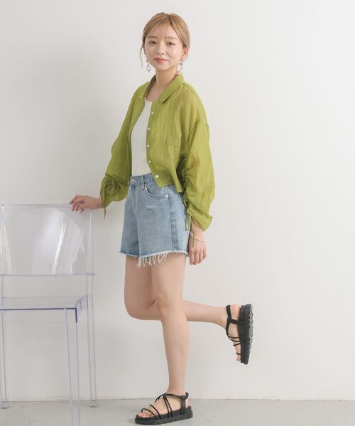 RETRO GIRL(レトロガール)の「アソートダメージデニムSPT(デニムパンツ・レディース・ライトブルー/ブラック/ブルー系その他5・MEDIUM/SMALL)」の14枚目の写真