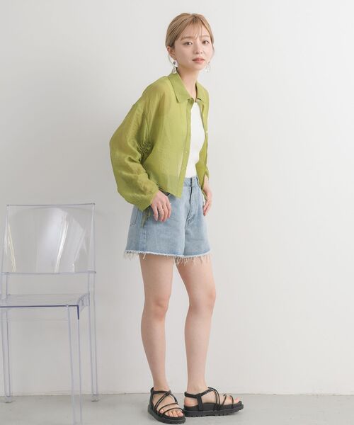 RETRO GIRL(レトロガール)の「アソートダメージデニムSPT(デニムパンツ・レディース・ライトブルー/ブラック/ブルー系その他5・MEDIUM/SMALL)」の15枚目の写真