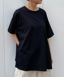 BEARDSLEY（ビアズリー）の「かぎ針サイドスリットTシャツ（Tシャツ