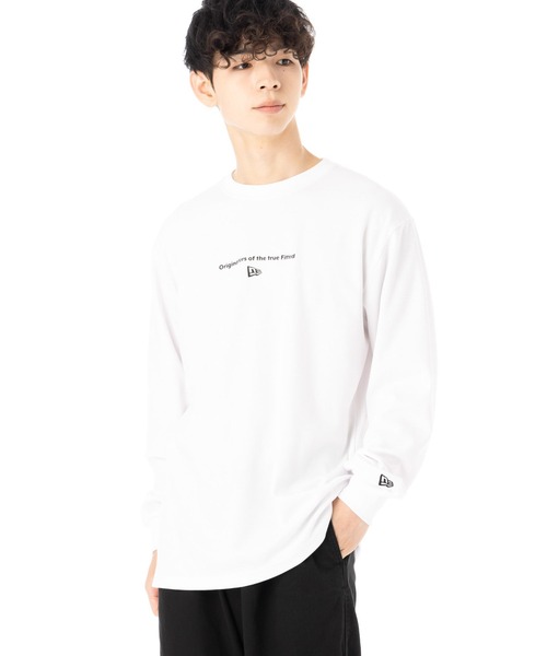 ホワイト 長袖Tシャツ ギャザー入り imgrc0100825990.jpg
