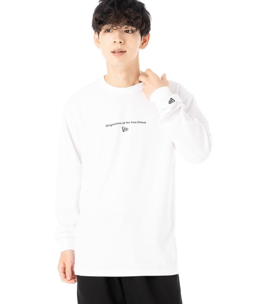 新品　NEW ERA COOLERA Lサイズ ホワイトシャツ ニューエラ 長袖Tシャツ COOLERA（Tシャツ/カットソー）｜NEW