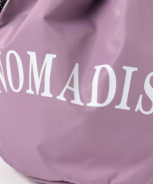 NOMADIS(ノマディス)の「NOMADIS × Demi-Luxe BEAMS / 別注 SWING ポーチ(ショルダーバッグ・レディース・ラベンダー/ブラック・ONE SIZE)」の15枚目の写真