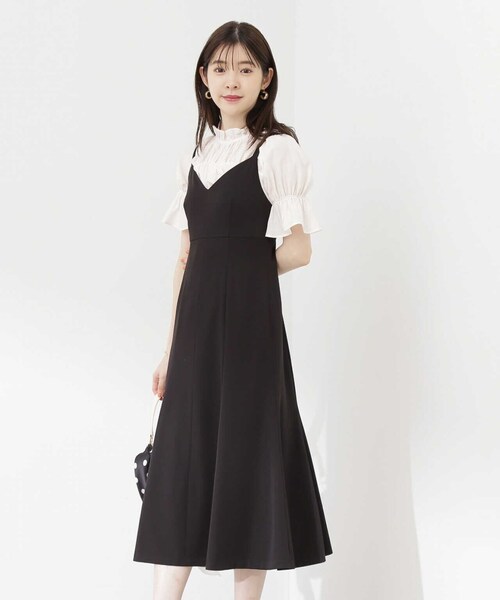 PROPORTION BODY DRESSING（プロポーションボディドレッシング）の「オーガンジーフリルブラウス / 1213210700（シャツ/ブラウス・レディース・ブルー/ホワイト系その他/ブラック・MEDIUM/SMALL）」の19枚目の写真