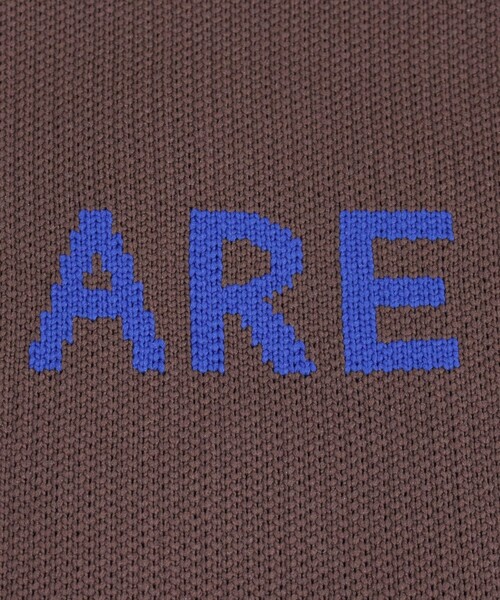 EARTH MADE（アースメイド）の「【EARTH MADE/アースメイド】ニットロゴマーケットバッグ（トートバッグ・レディース・グリーン/キナリ/ブラウン/ピンク・FREE）」の18枚目の写真