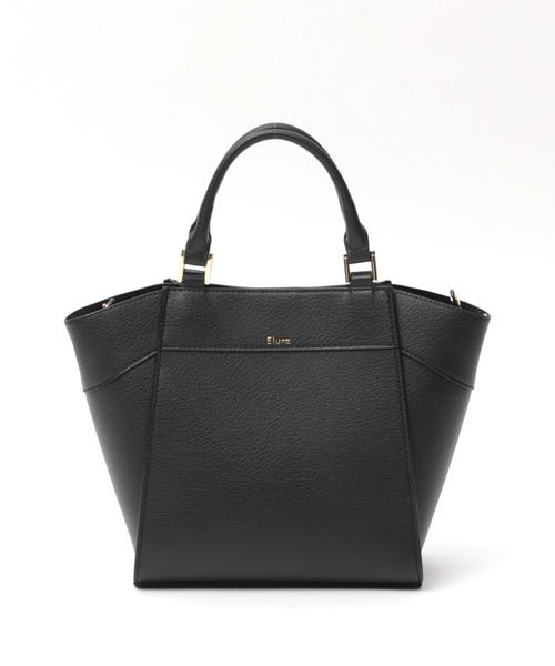 Elura（エルーラ）の「リュクスエアリー変形ショルダー（ハンドバッグ・レディース・ベージュ/ブラック系その他/ブラック/オフホワイト・ONE SIZE）」の7枚目の写真