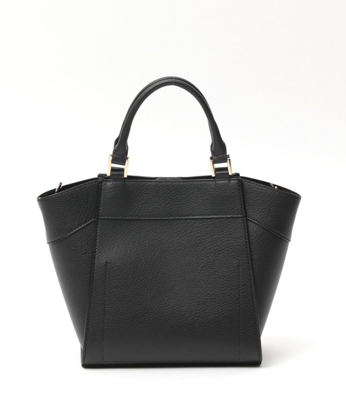 Elura（エルーラ）の「リュクスエアリー変形ショルダー（ハンドバッグ・レディース・ベージュ/ブラック系その他/ブラック/オフホワイト・ONE SIZE）」の9枚目の写真