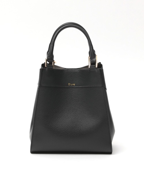 Elura（エルーラ）の「リュクスエアリー変形ショルダー（ハンドバッグ・レディース・ベージュ/ブラック系その他/ブラック/オフホワイト・ONE SIZE）」の10枚目の写真