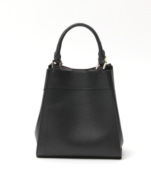 Elura（エルーラ）の「リュクスエアリー変形ショルダー（ハンドバッグ・レディース・ベージュ/ブラック系その他/ブラック/オフホワイト・ONE SIZE）」の13枚目の写真