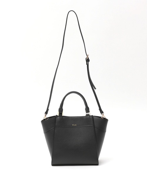 Elura（エルーラ）の「リュクスエアリー変形ショルダー（ハンドバッグ・レディース・ベージュ/ブラック系その他/ブラック/オフホワイト・ONE SIZE）」の14枚目の写真