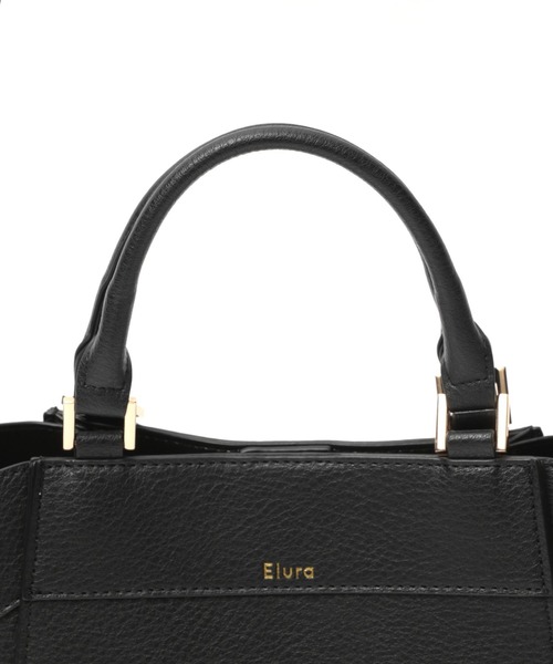 Elura（エルーラ）の「リュクスエアリー変形ショルダー（ハンドバッグ・レディース・ベージュ/ブラック系その他/ブラック/オフホワイト・ONE SIZE）」の20枚目の写真