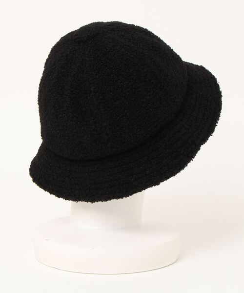 KANGOL（カンゴール）の「KANGOL SMU SHEEP FUR CASUAL（ハット・レディース・ブラック/アイボリー・MEDIUM/LARGE/X-LARGE）」の3枚目の写真
