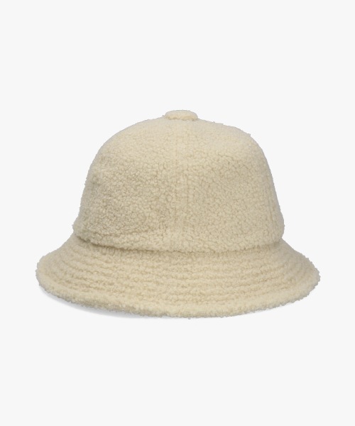 KANGOL（カンゴール）の「KANGOL SMU SHEEP FUR CASUAL（ハット・レディース・ブラック/アイボリー・MEDIUM/LARGE/X-LARGE）」の7枚目の写真