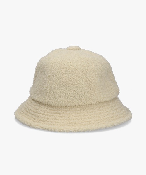 KANGOL（カンゴール）の「KANGOL SMU SHEEP FUR CASUAL（ハット・レディース・ブラック/アイボリー・MEDIUM/LARGE/X-LARGE）」の8枚目の写真